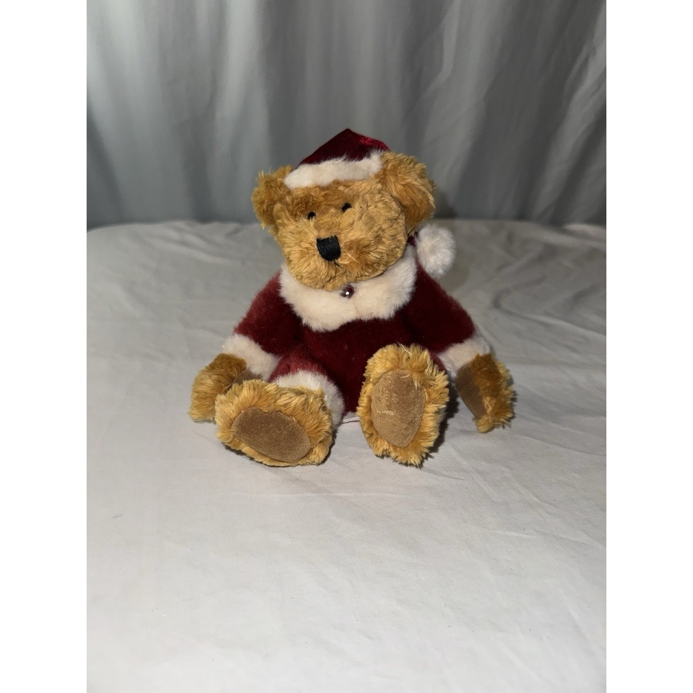 Russ Bears From The Past Kris Santa Claus Bear Christmas Plush Stuffed Animal